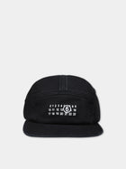 Cappello nero per bambini con logo,Mm6 Maison Margiela,M60534 MM025 MM6F19U M6900